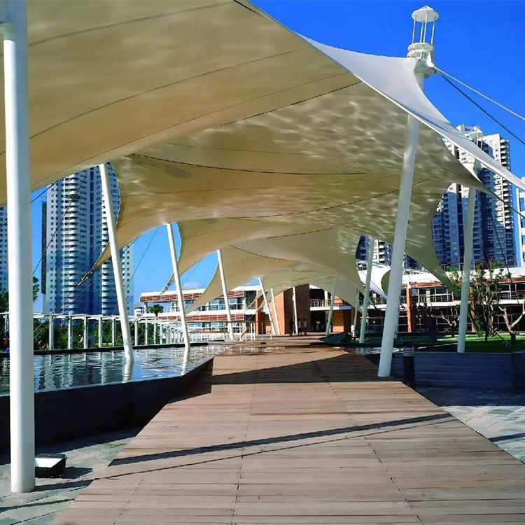 汤旺县膜结构景观棚