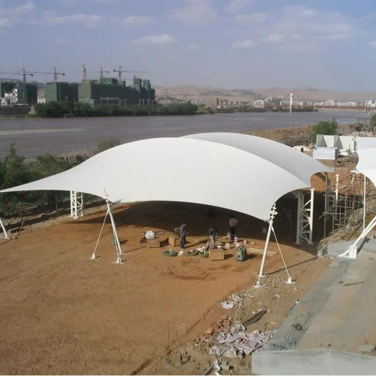 汤旺县膜结构汽车棚